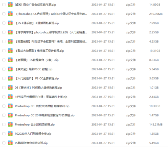 PhotoShop视频教程2023汇总-代码猫-优质代码分享学习平台
